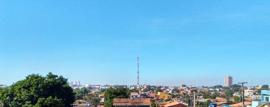 Vista panorâmica da Nova Marabá, às margens do rio Tocantins